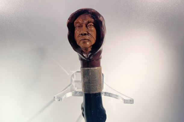Jack the Ripper detective had mysterious face etched into his walking stick