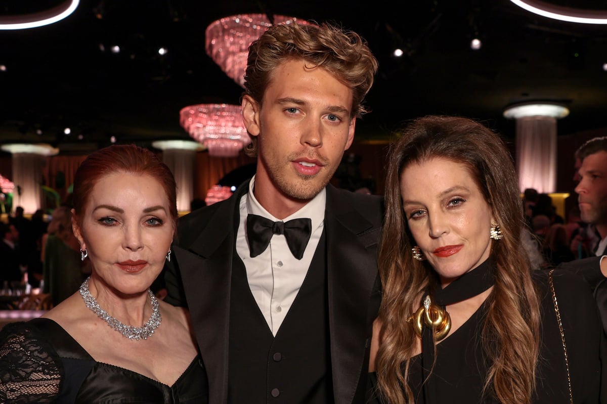 Austin Butler’s Golden Globes tribute to Lisa Marie Presley goes viral following her death aged 54