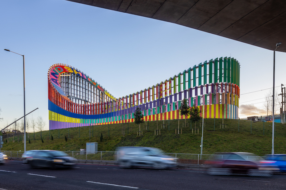 Giant new public artwork opens in Brent Cross Town