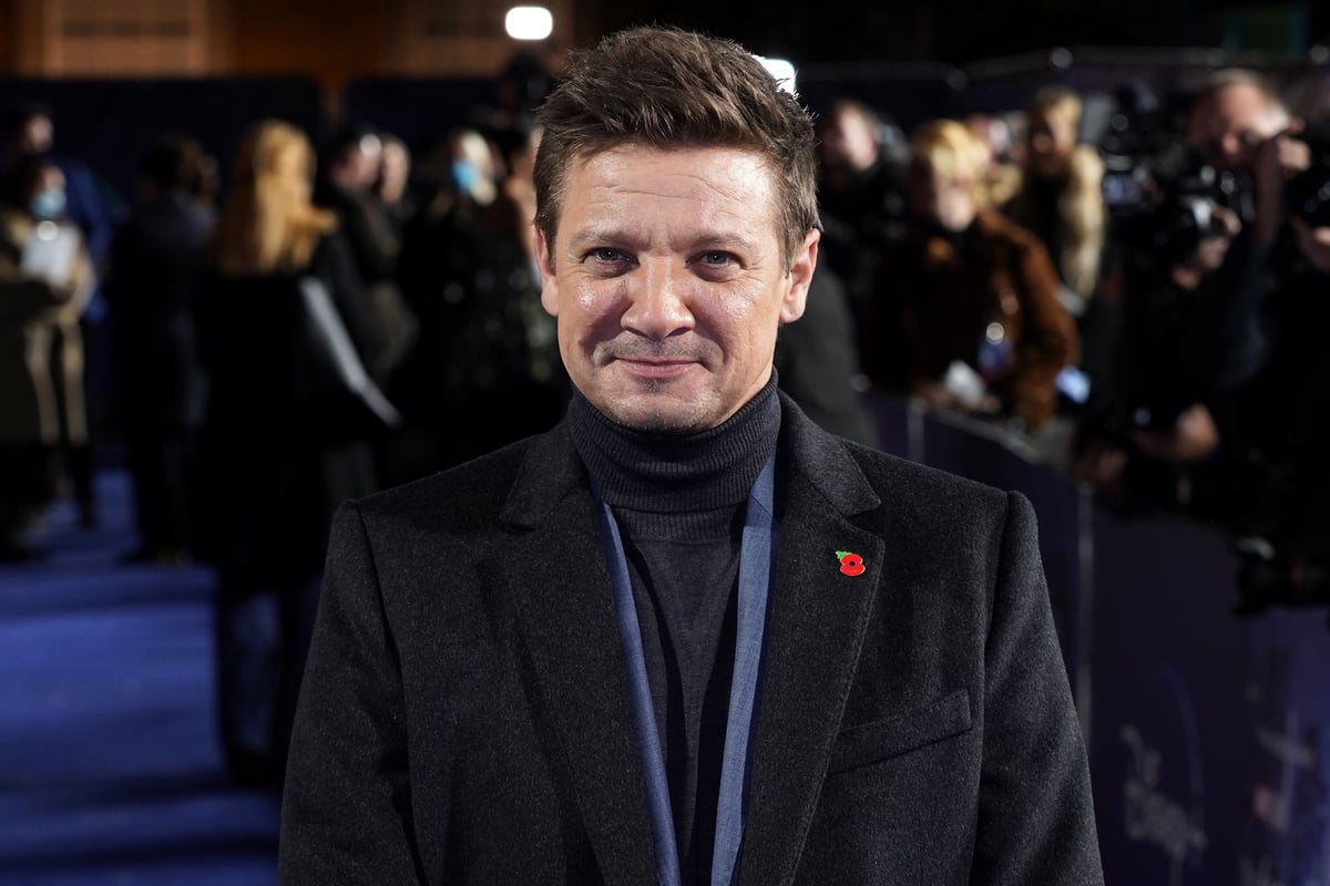 Jeremy Renner reveals he broke more than 30 bones in snowplough accident