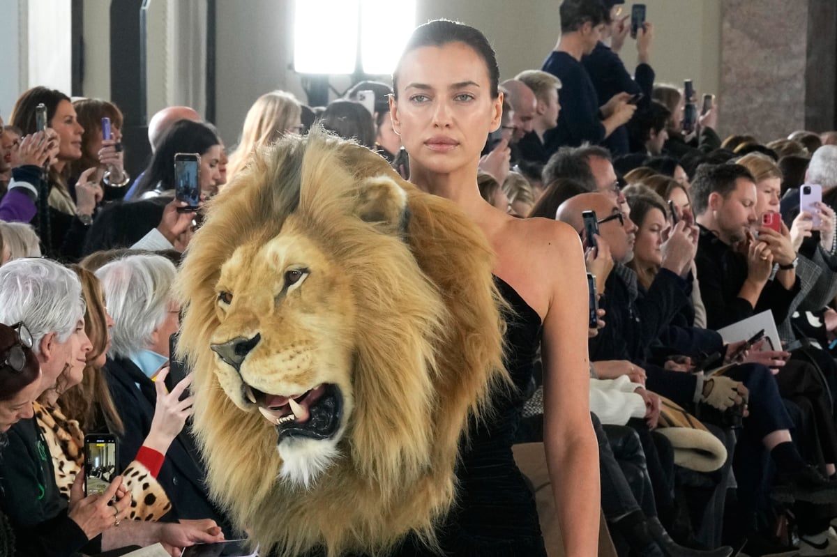 Kylie Jenner walks in Schiaparelli SS23 Couture show