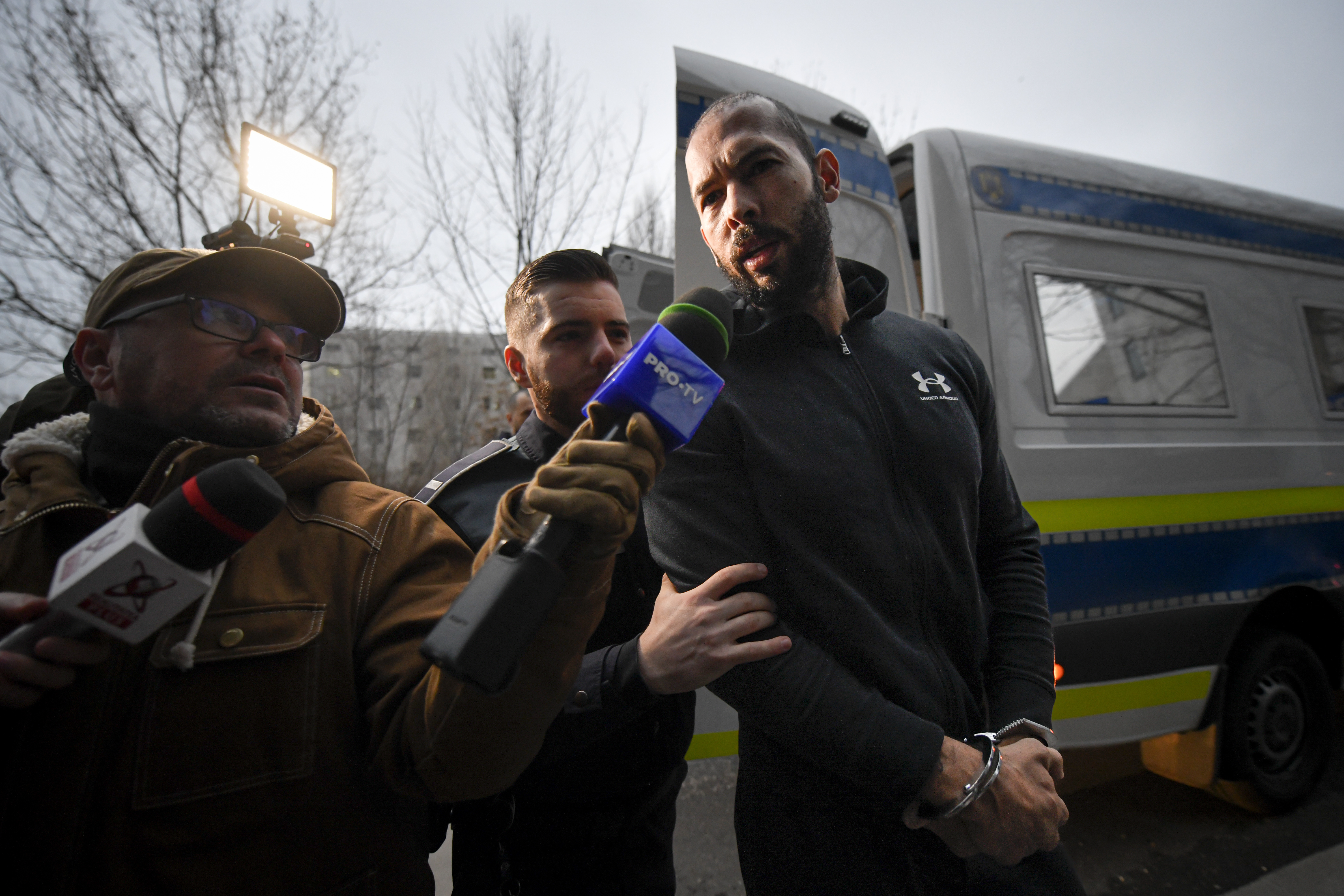 Andrew Tate moans ‘cockroaches are his only friends’ in Romanian jail