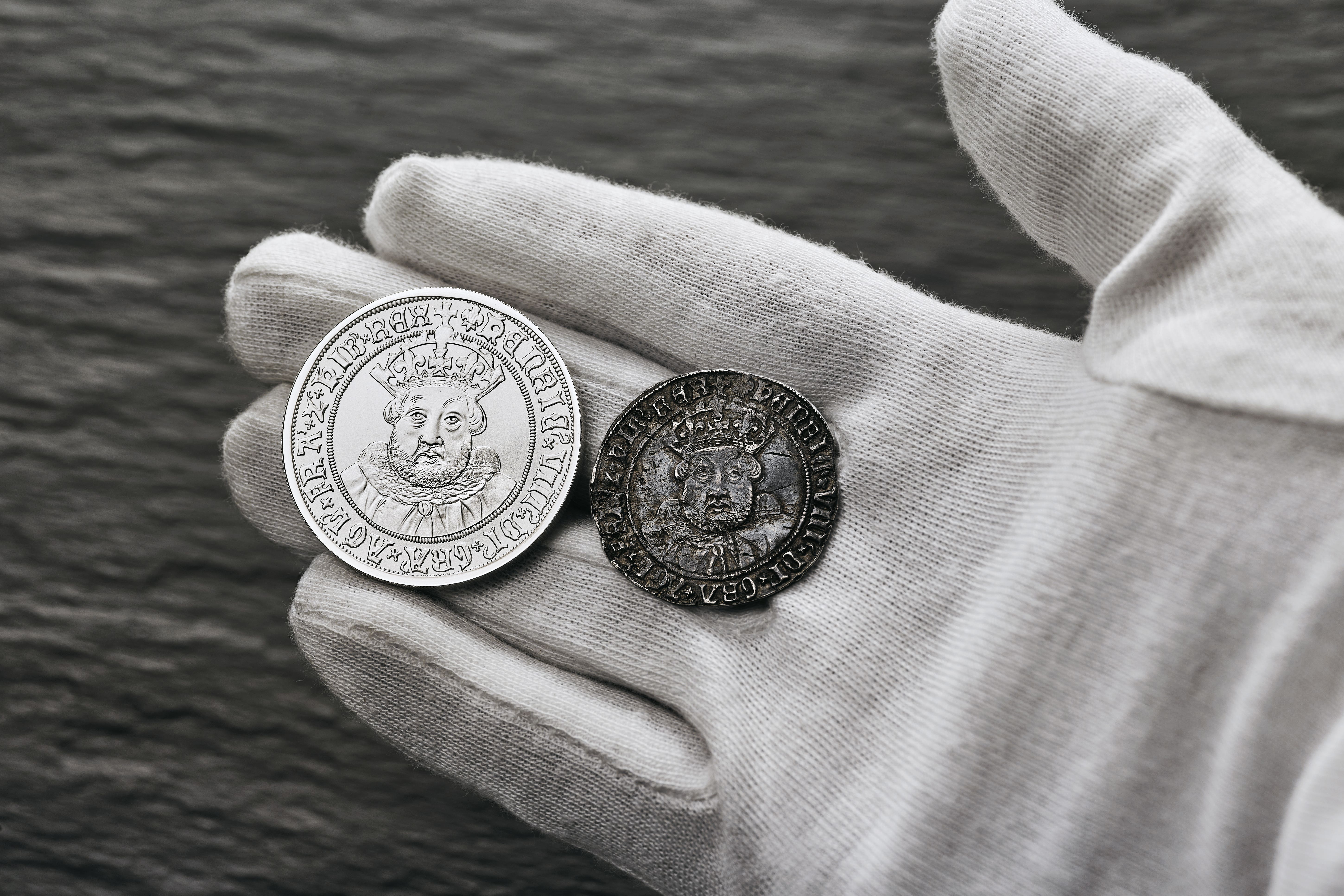 Portrait of Henry VIII remastered for new Royal Mint coins