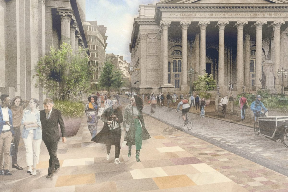 Major transport link between Bank and Mansion House to close permanently with buses re-routed 