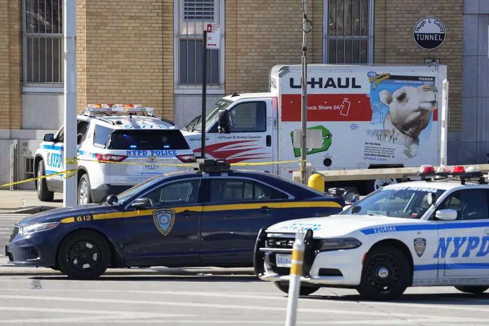 Rental van ploughs into 8 people ‘in violent rampage through Brooklyn’
