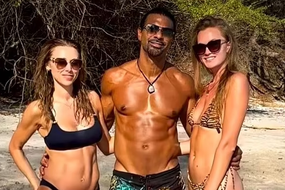 David Haye appears to confirm ‘throuple’ relationship with Una Healy and Sian Osbourne
