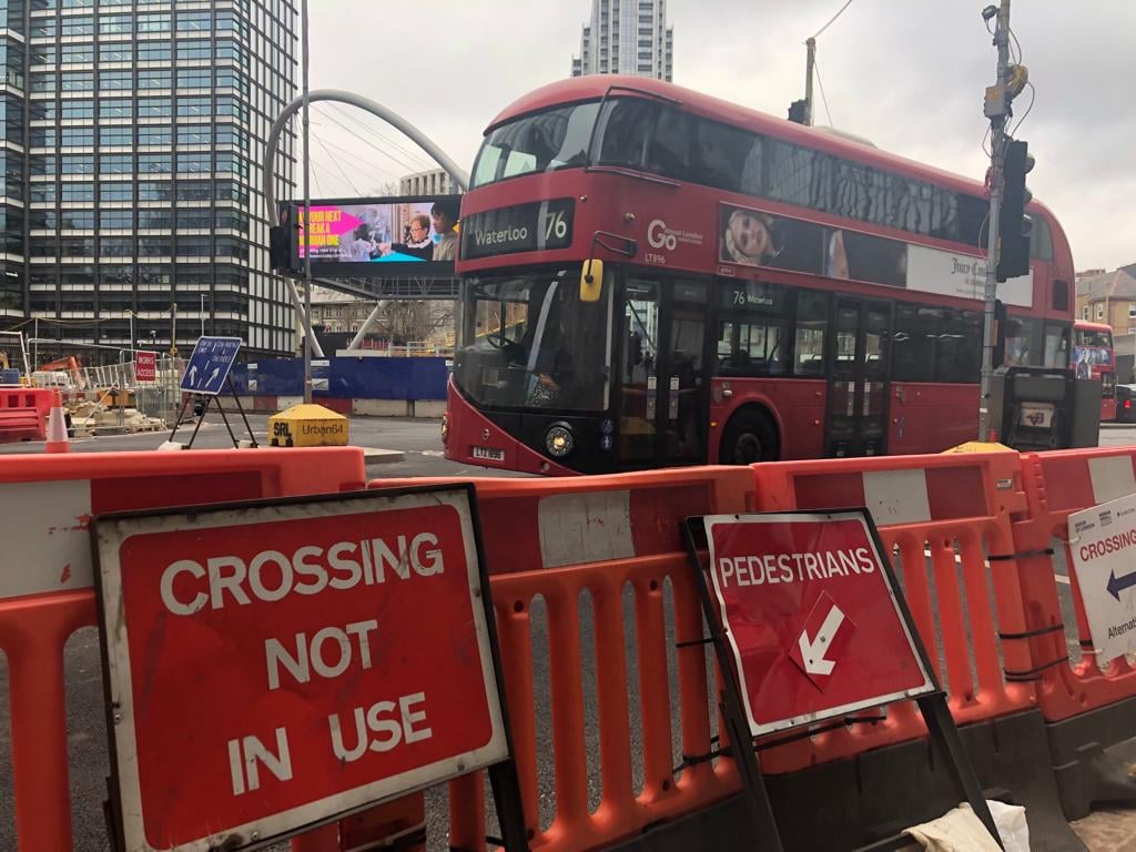 Old Street roundabout to open - three years late and over budget