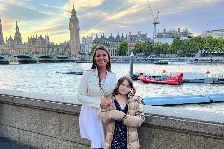 Ukrainian mum tells how she fled bombs to build new life in London