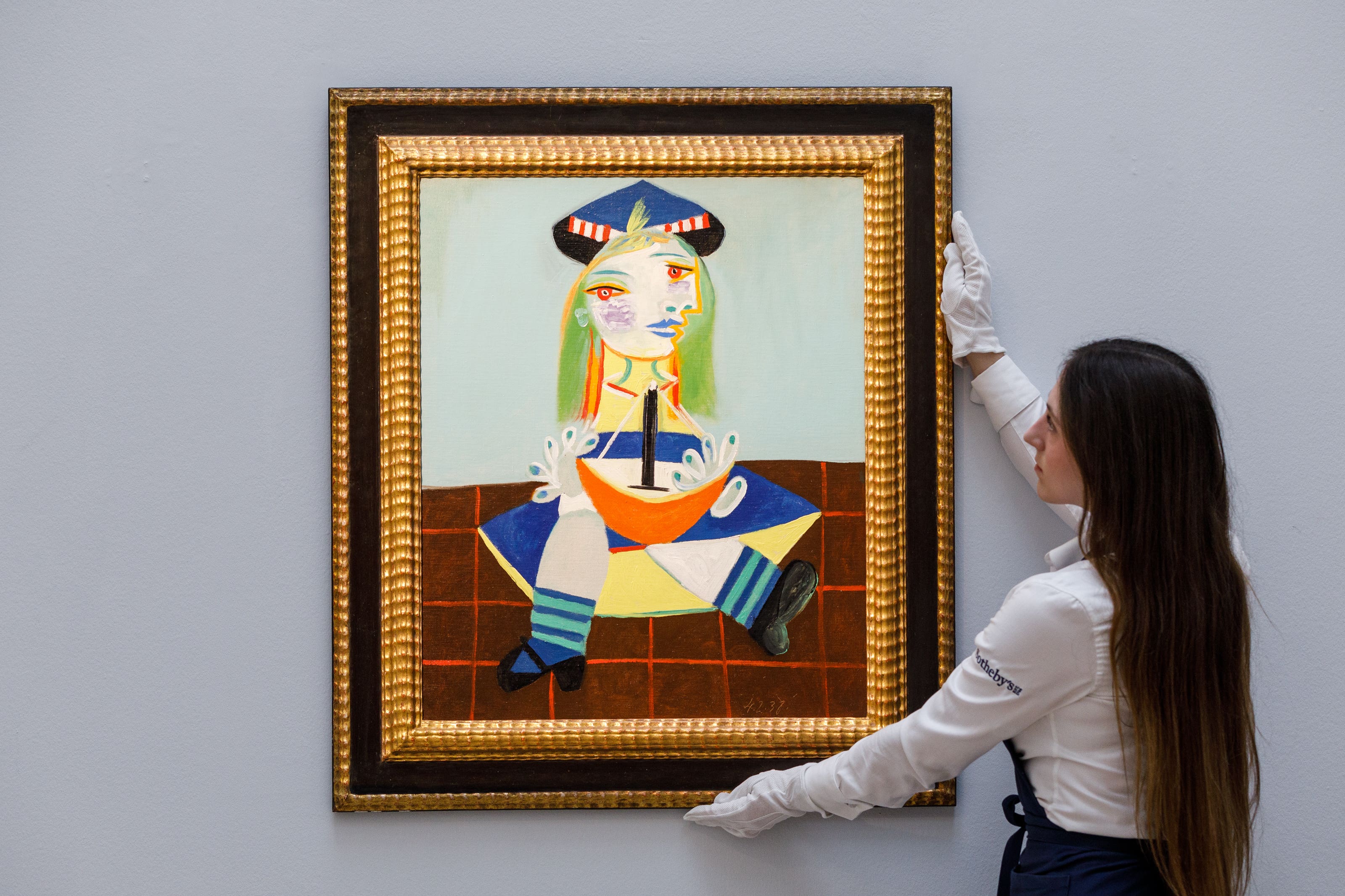 Portrait of Picasso’s daughter sells at auction for over £18 million