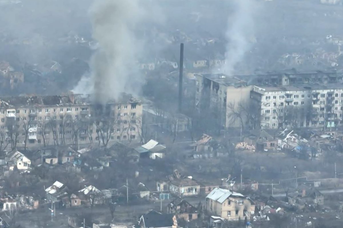 Russian mercenary boss claims Ukrainian city of Bakhmut ‘practically surrounded’