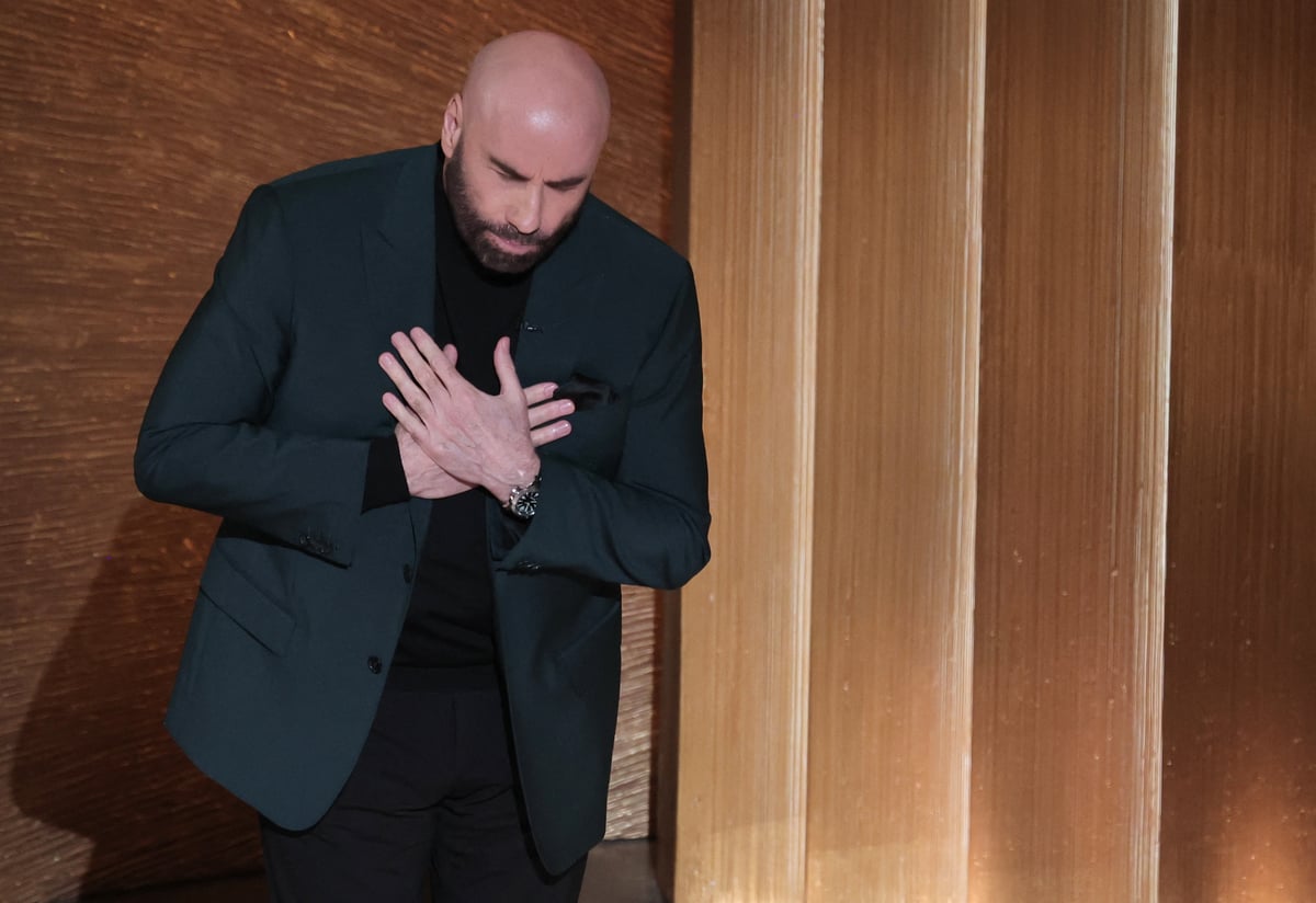 Oscars 2023: John Travolta becomes emotional in Olivia Newton-John memorial