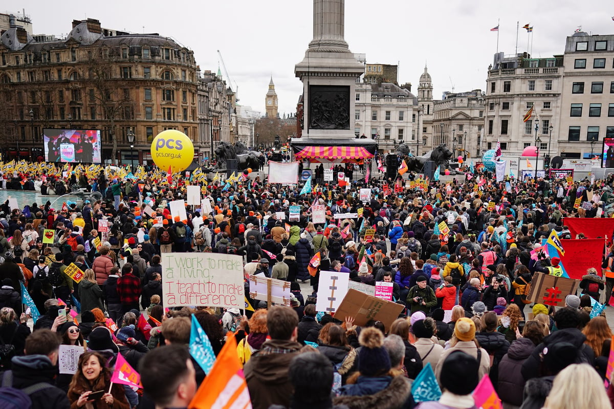 Hopes of economic rebound are hobbled by wave of strike walkouts