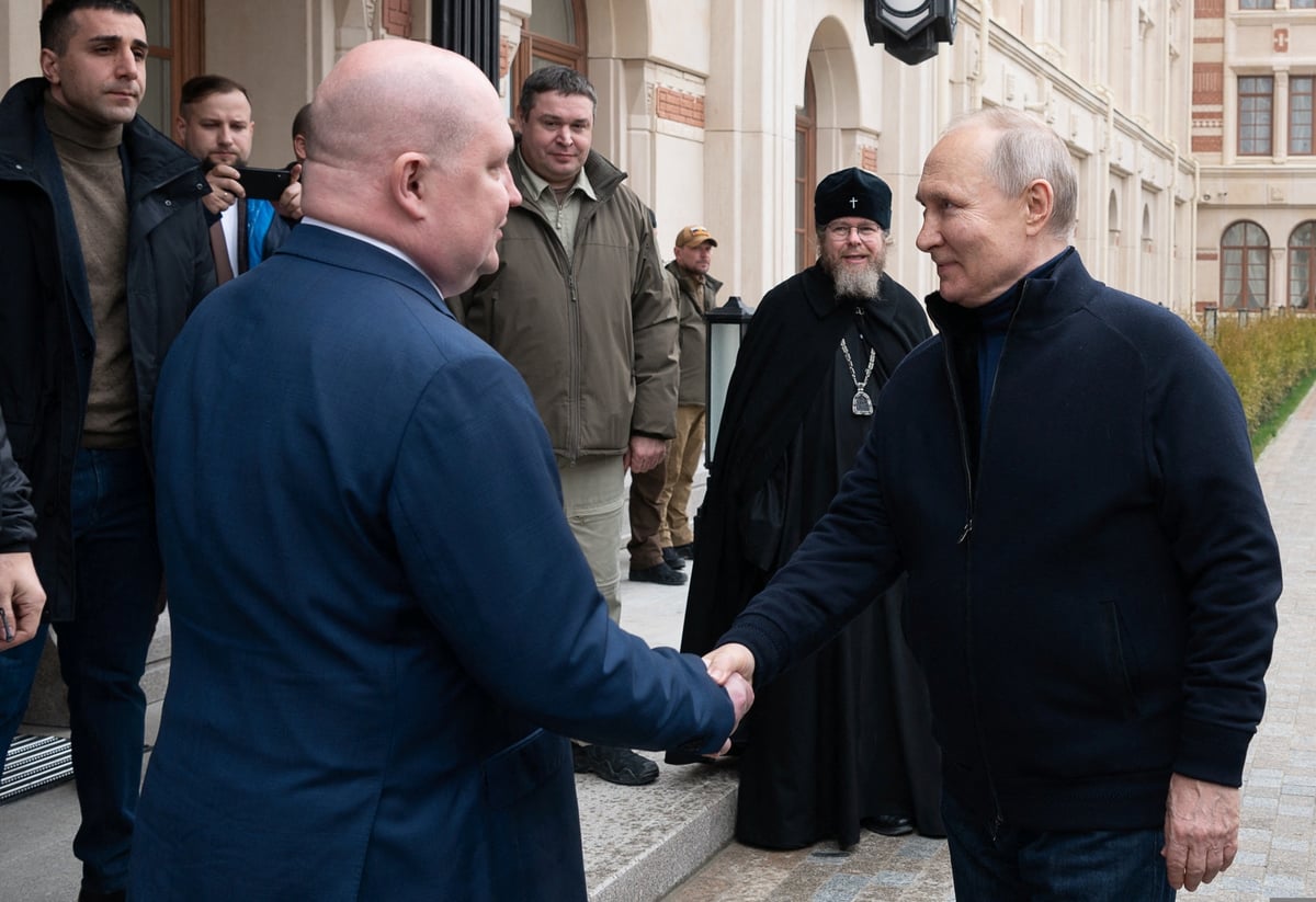 Putin visits Crimea to mark nine years since annexation from Ukraine