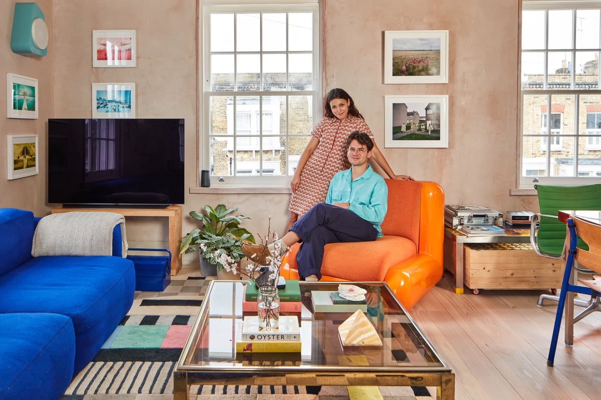 A bold, Nineties-inspired Finsbury Park flat where the bathtub takes centre stage