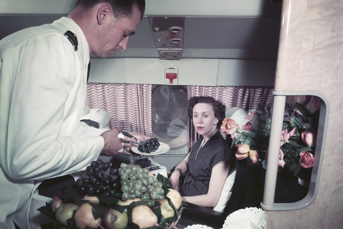 How do Michelin-starred chefs order on a plane? 