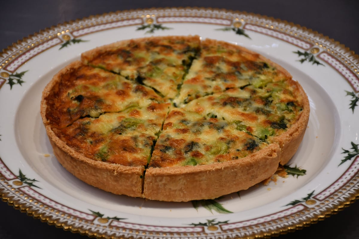 Coronation Quiche: Recipe personally chosen by King Charles and Queen Consort