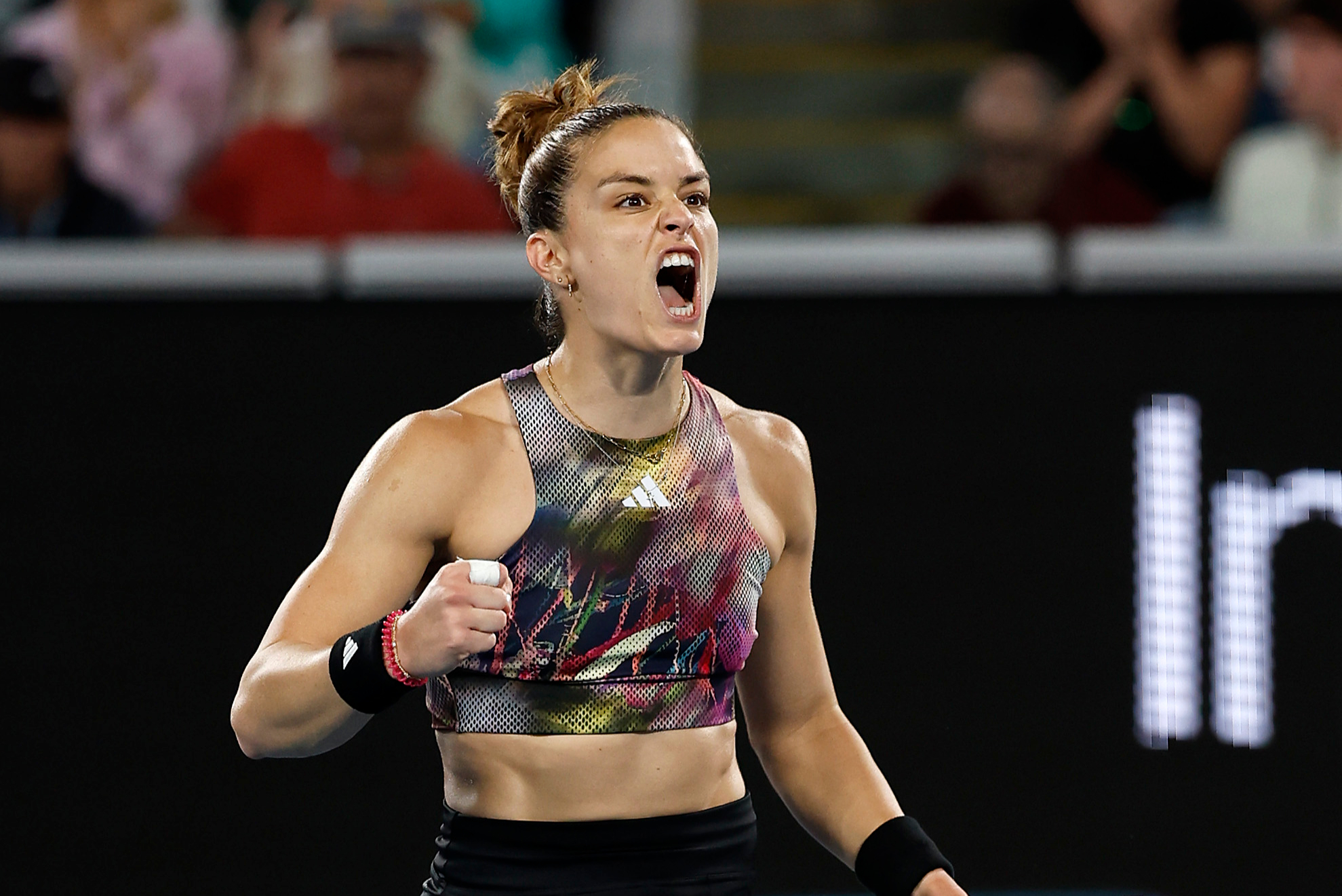 Tennis star Maria Sakkari wows fans with ‘insane’ workout routine