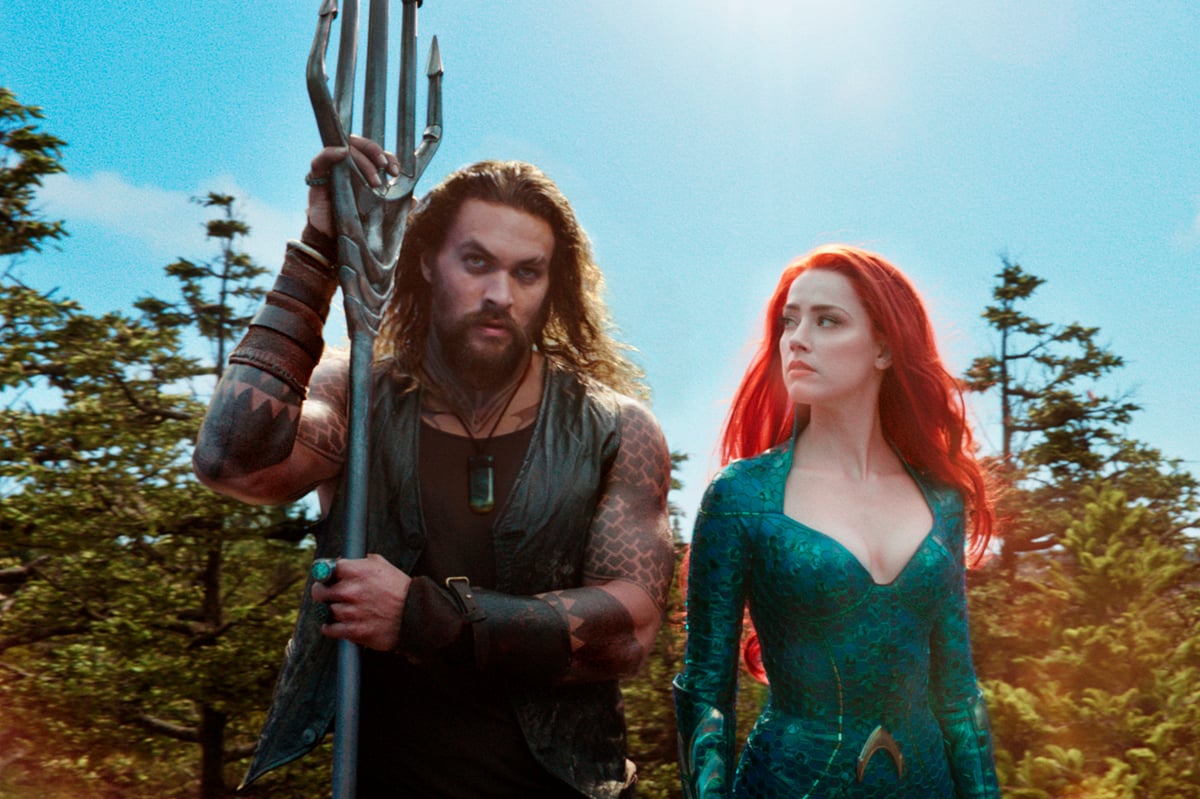 Is Amber Heard in Aquaman 2, and when is it released?