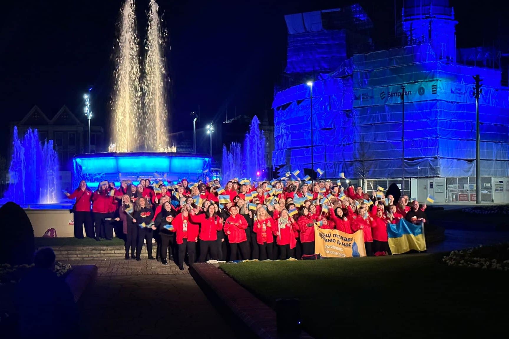 ‘World’s largest sing-along’ to show support for Ukraine ahead of Eurovision
