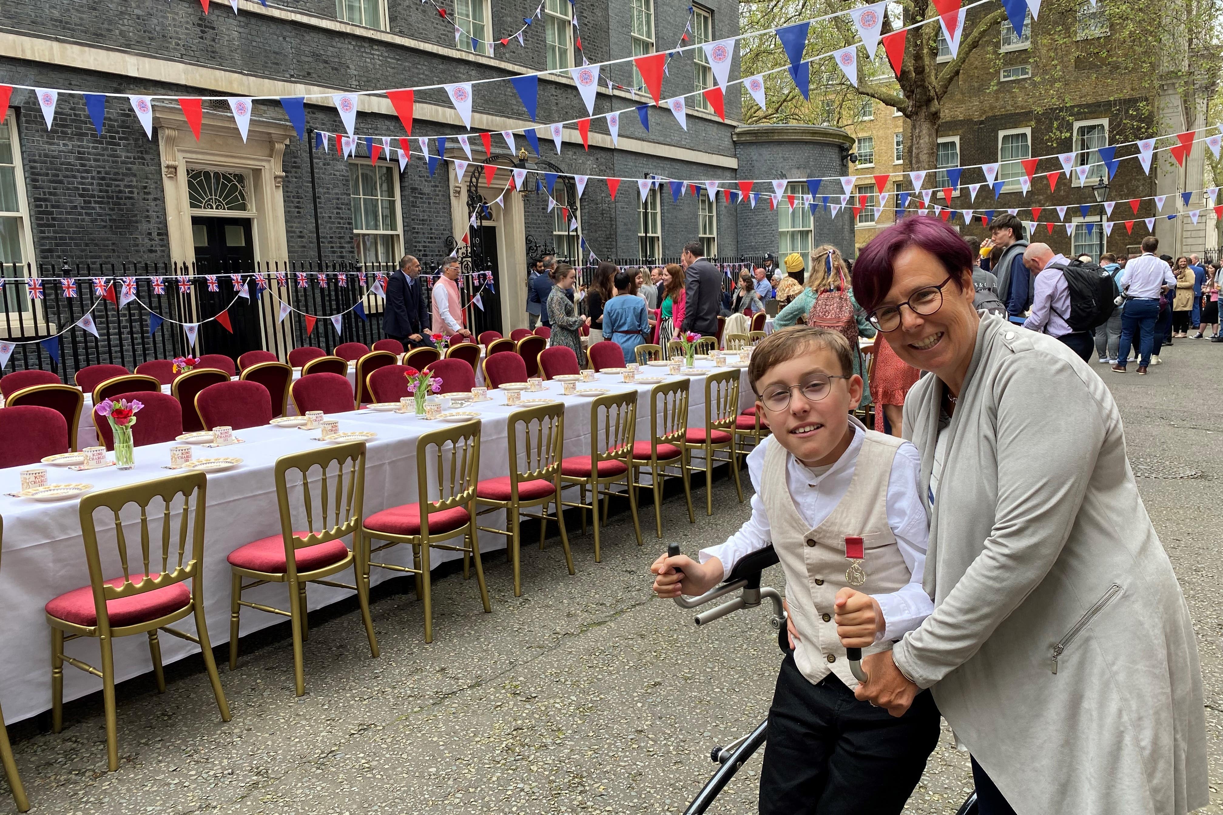 Captain Tobias preparing for big day after partying with Sunak and first lady