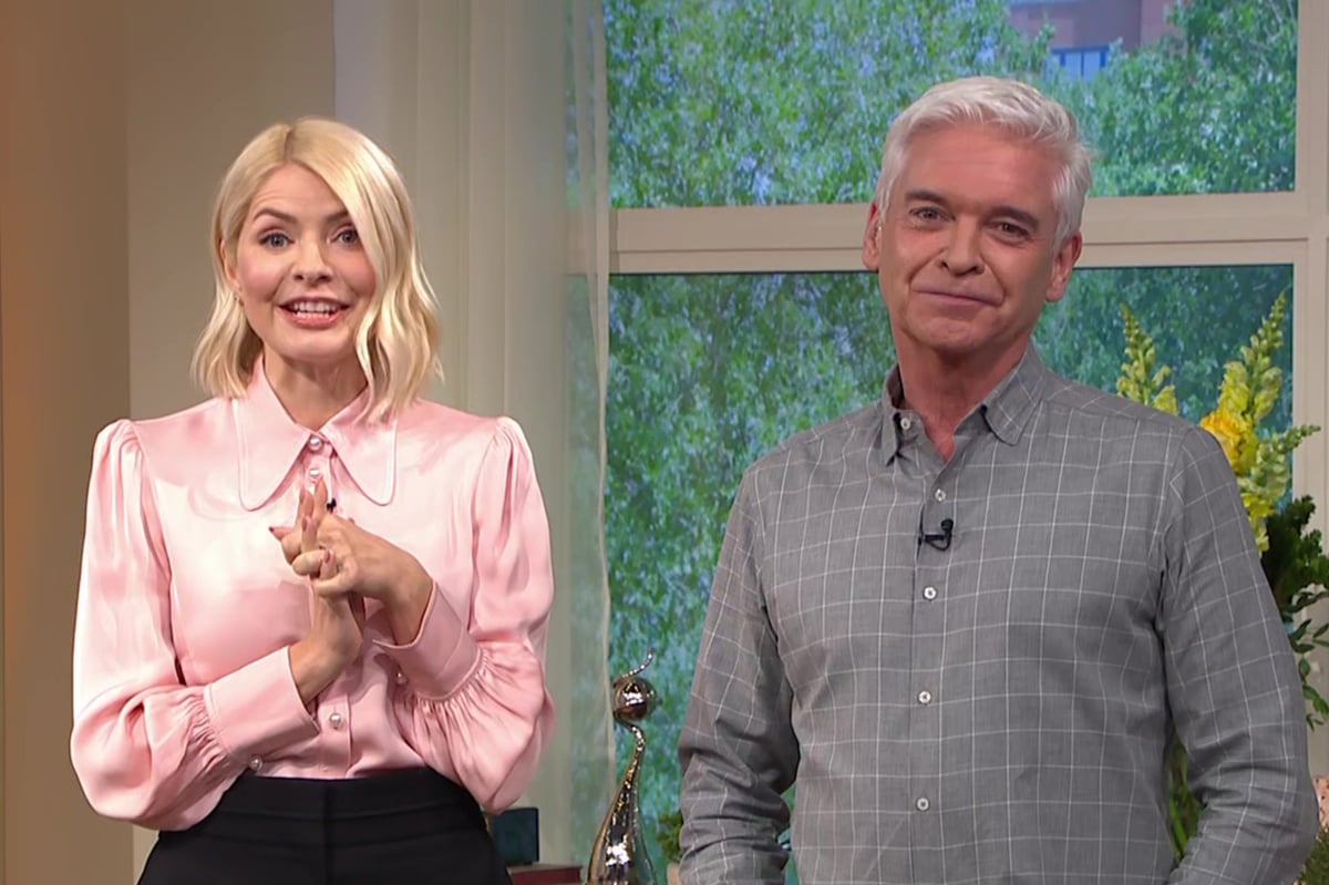Phillip Schofield and Holly Willoughby put on united front on This Morning amid row rumours 