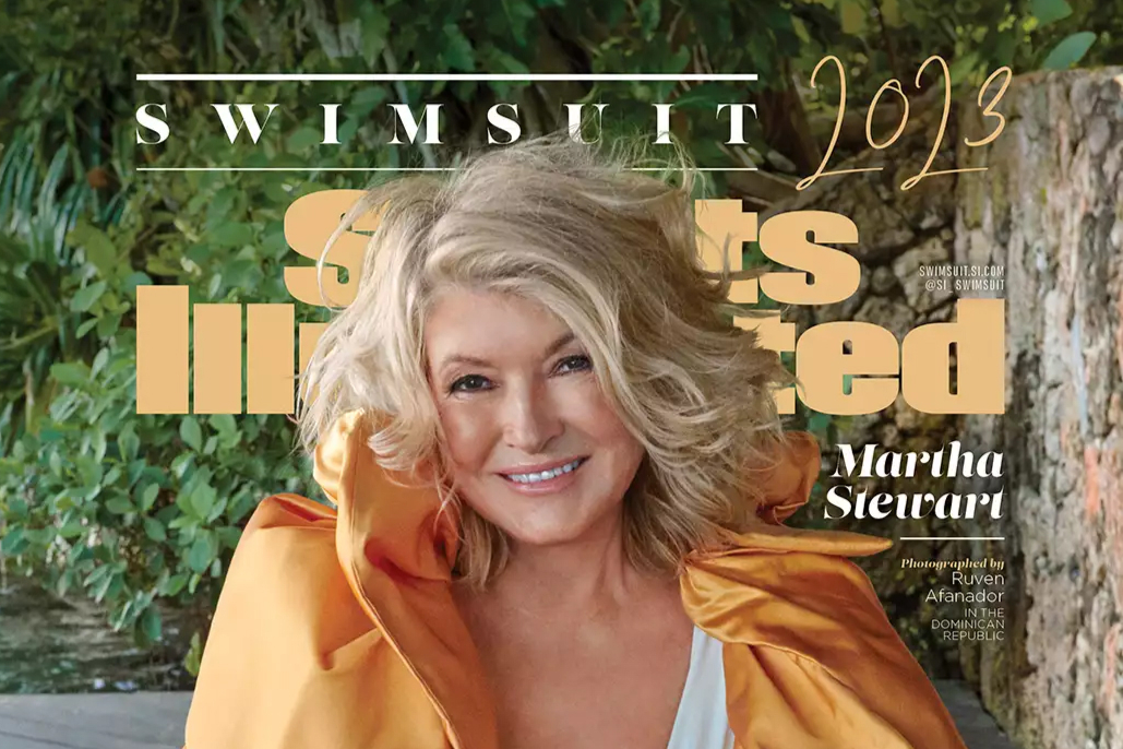 Martha Stewart, 81, becomes oldest Sports Illustrated swimsuit cover model