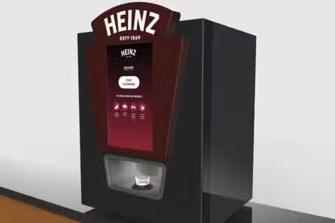 Heinz Remix condiment machine lets you customise your favourite sauces