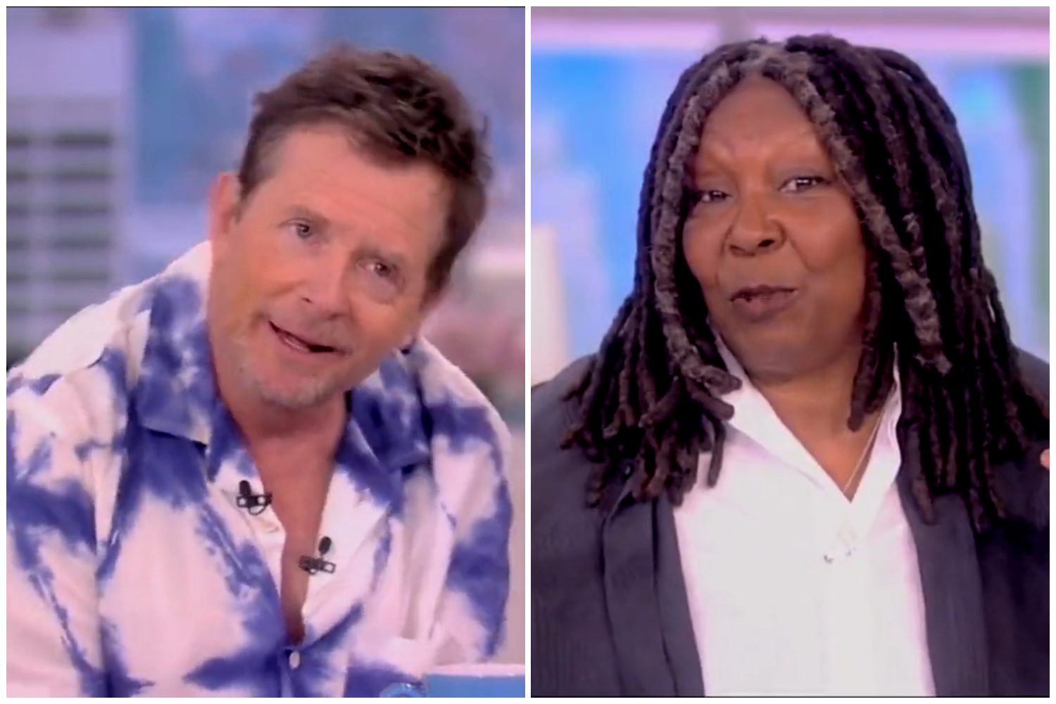 Michael J Fox stuns Whoopi Goldberg by saying why he turned down Ghost