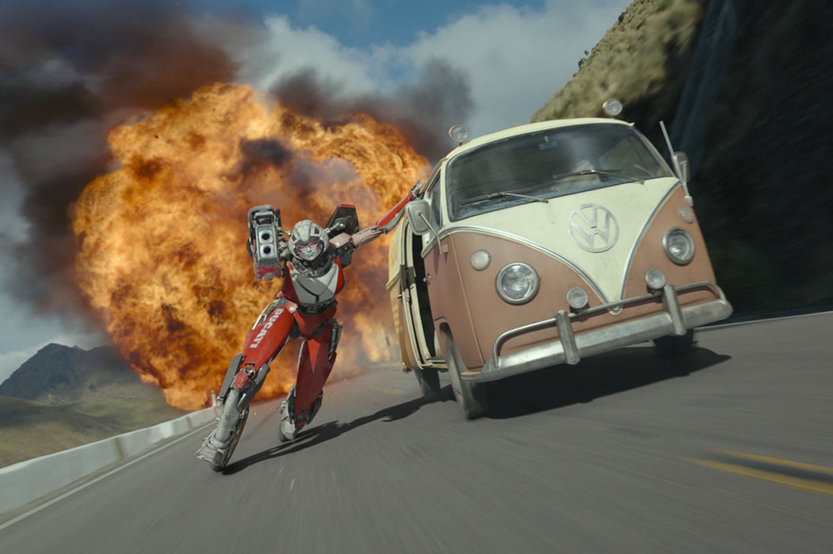 Transformers: Rise of the Beasts movie review: the robot franchise is getting reeeeally rusty
