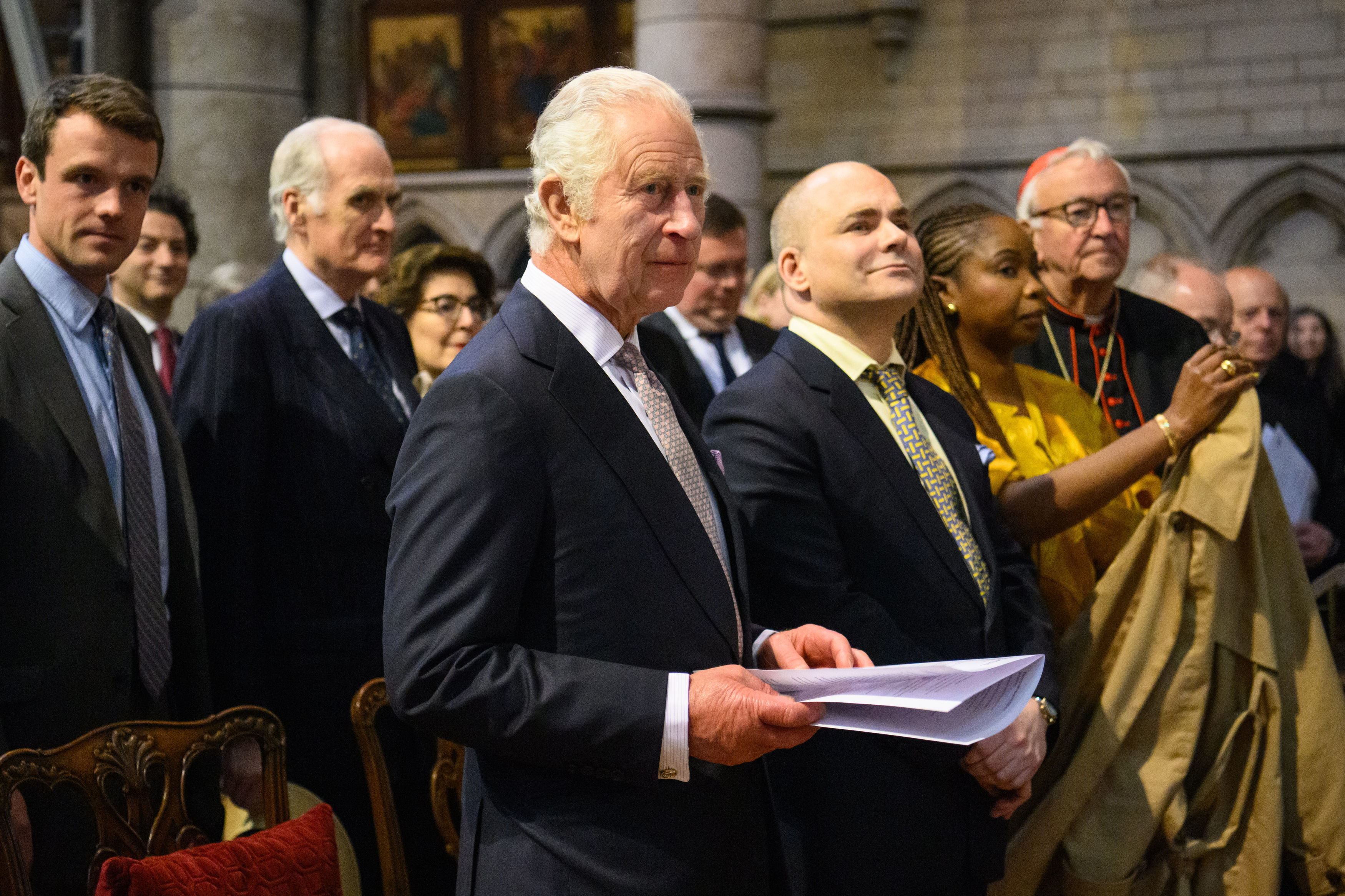 Business as usual for rest of royal family as King attends concert