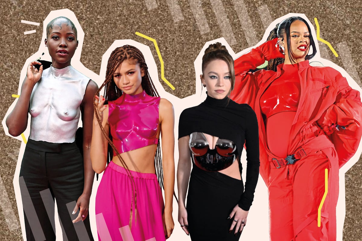 Lupita Nyong’o jumps aboard the breastplate train at the 2023 Tony awards