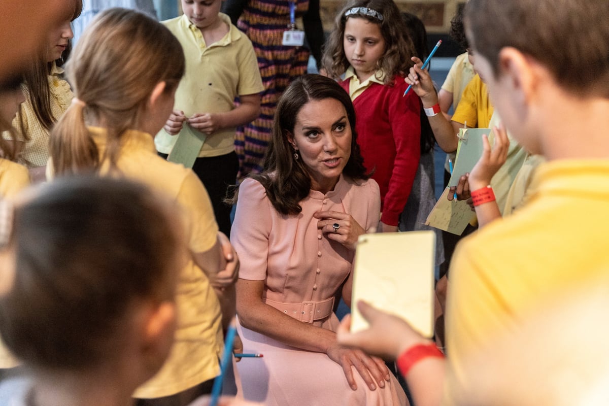 Kate reveals how her children tell her stories at Young V&A Museum reopening