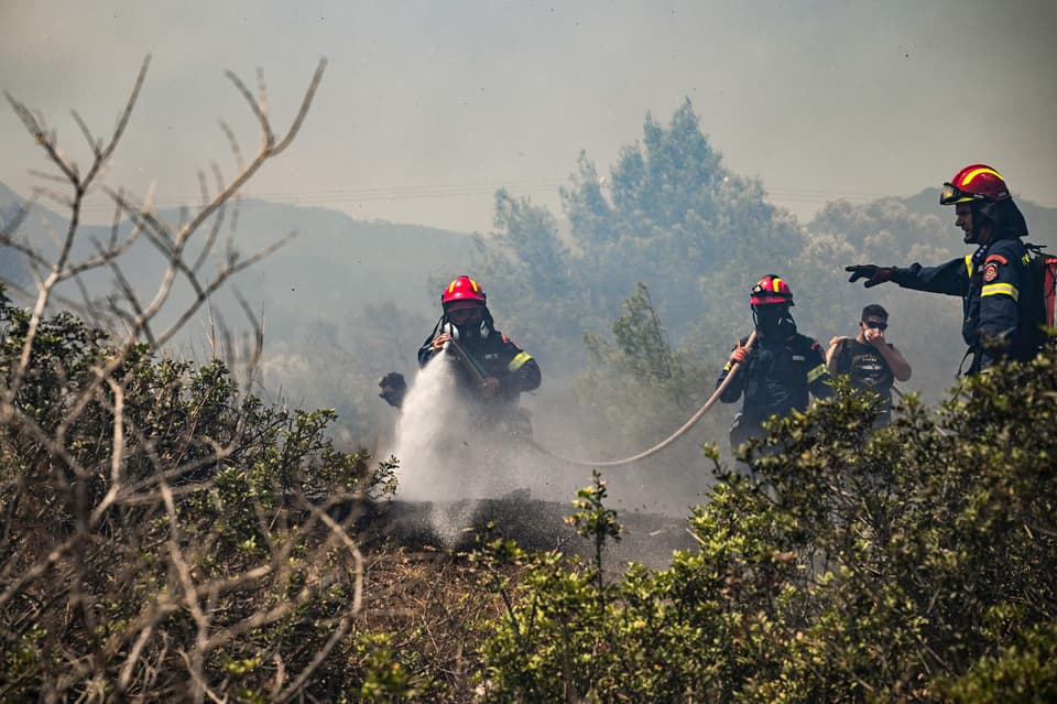 GREECE-FIRE-CLIMATE-WEATHER