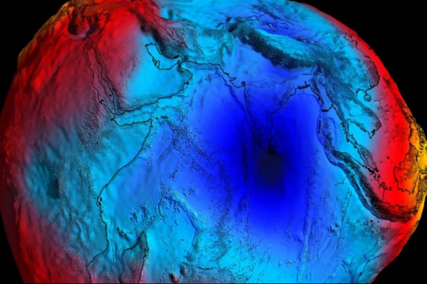 Researchers shed light on the gravity hole in the Indian Ocean