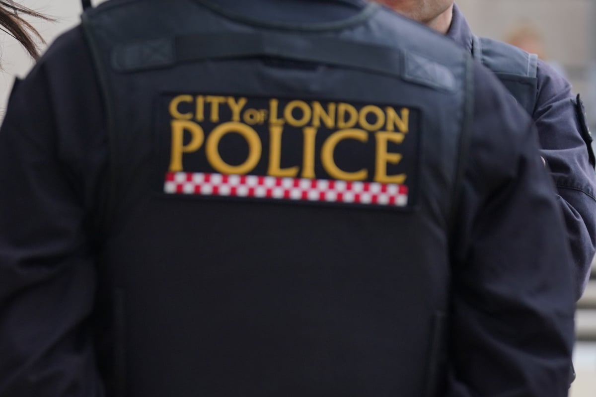 City of London police officer appears in court charged with two counts of rape