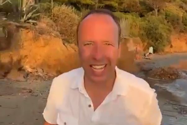 Matt Hancock lip-syncing to I’m Just Ken — a new level of cringe?