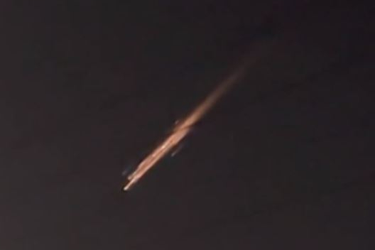 ‘Meteor shower’ over Australia actually Russian rocket re-entering atmosphere