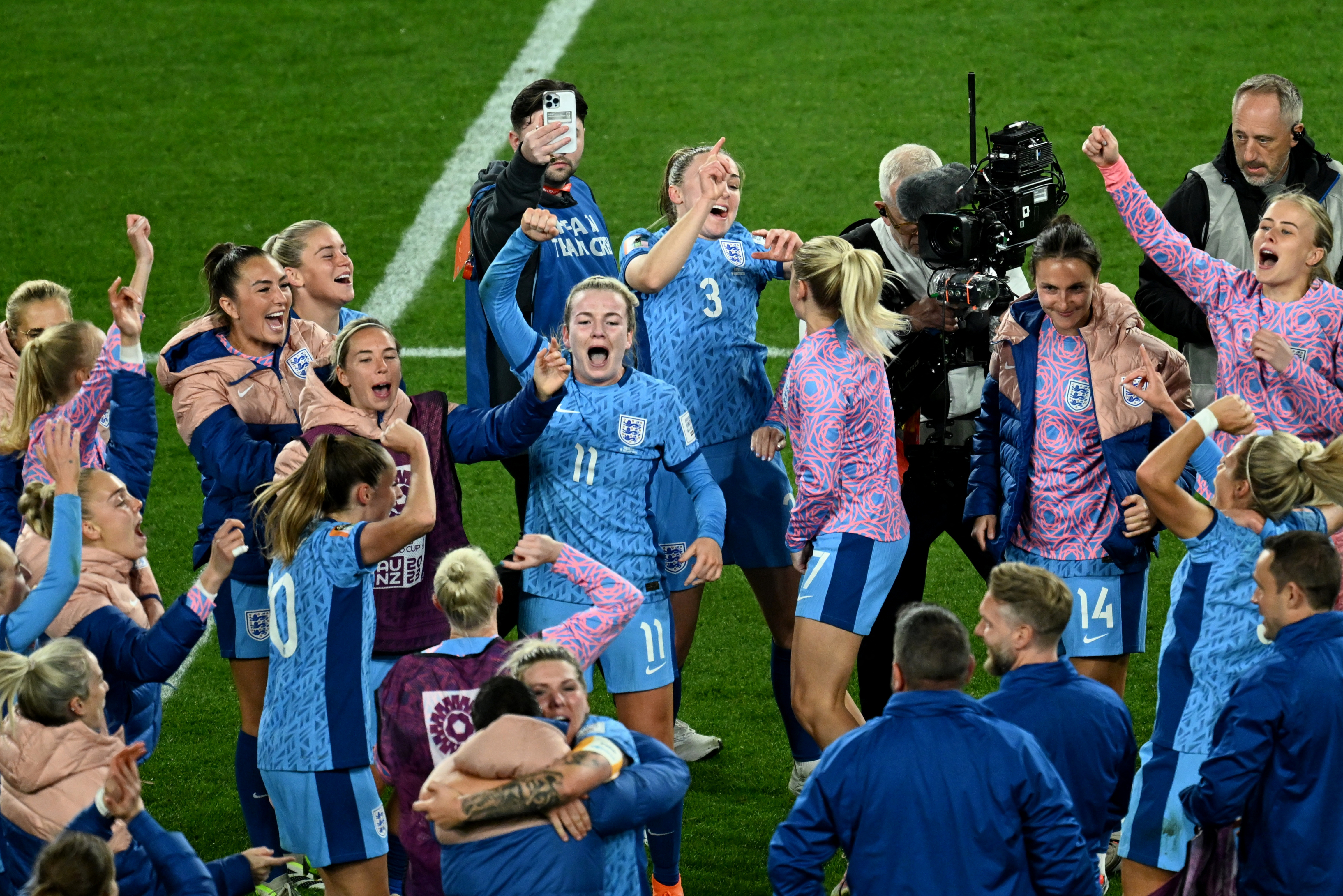 Lionesses spoil Australia party to reach first Women’s World Cup final