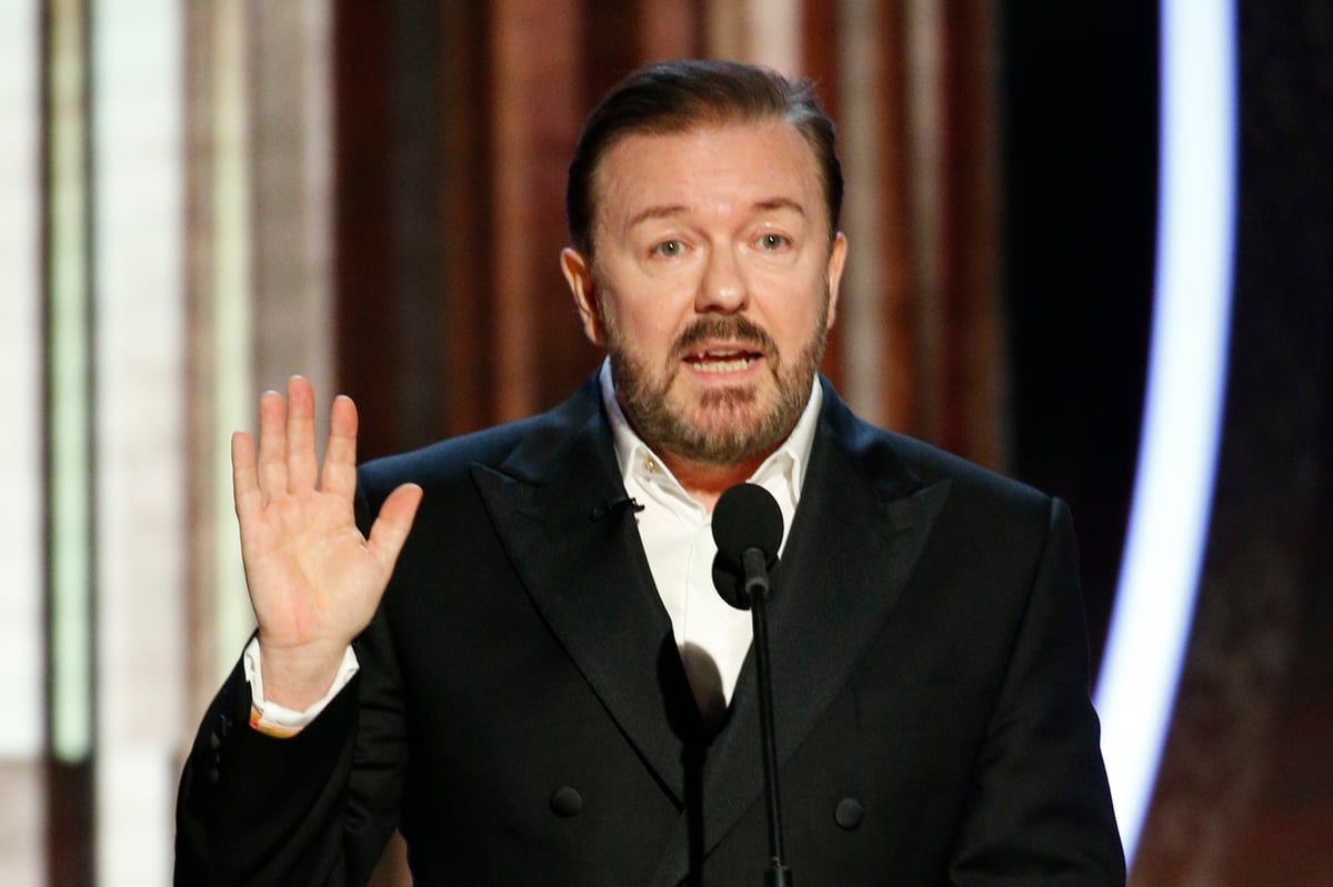 Ricky Gervais says his nan believed he would ‘die poor’ when he told her of fame ambitions