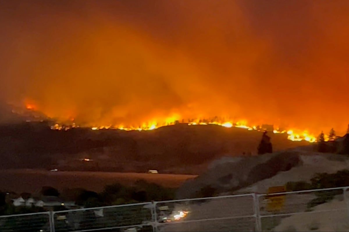 Rare ‘fire tornado’ caught on camera as Canada wildfires rage 