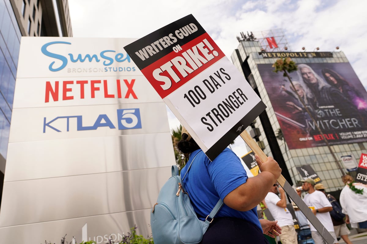 Hollywood writers reach tentative deal to end long-running US studio strike