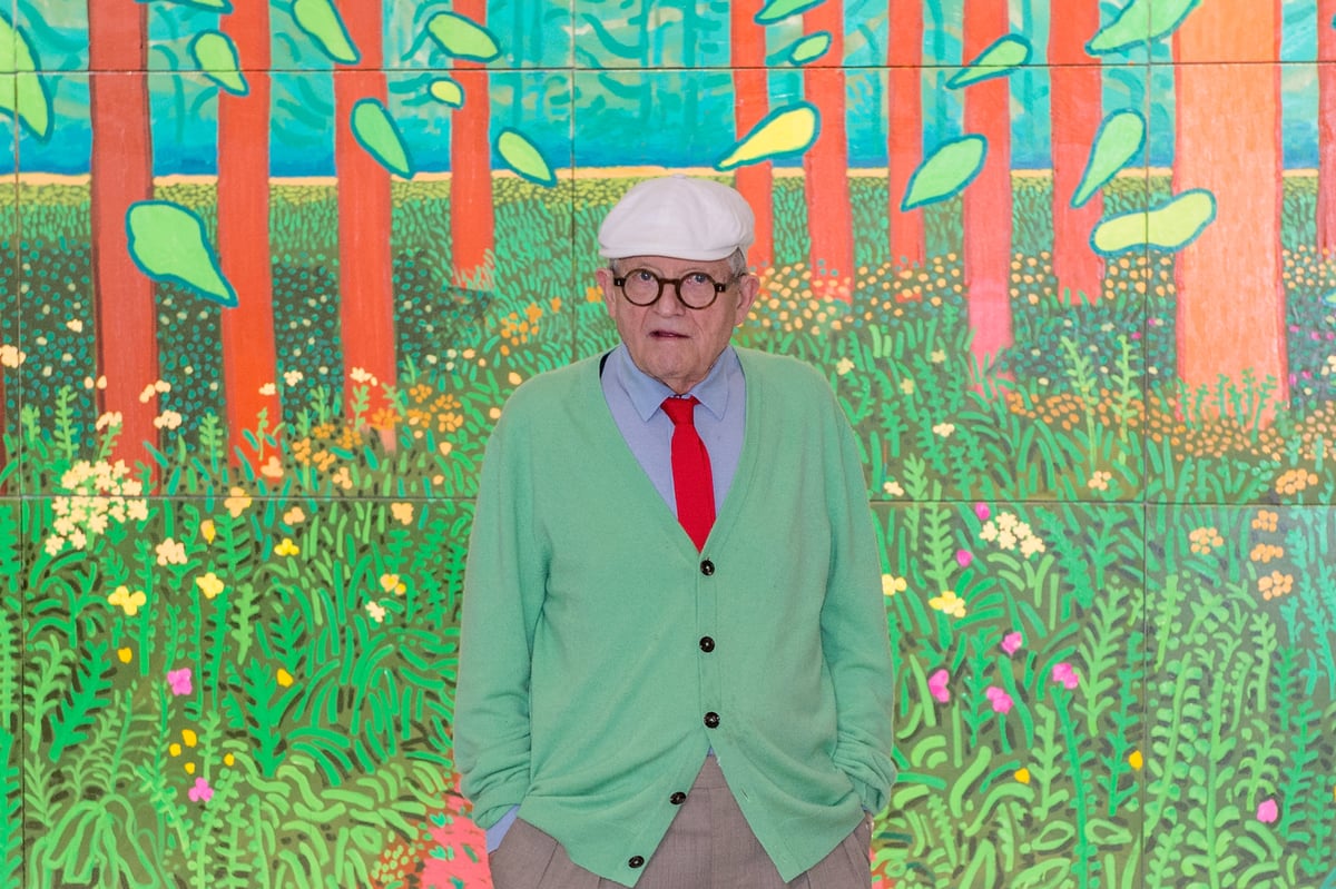 David Hockney says he is ‘just getting going’ in Melvyn Bragg’s new Sky Arts documentary