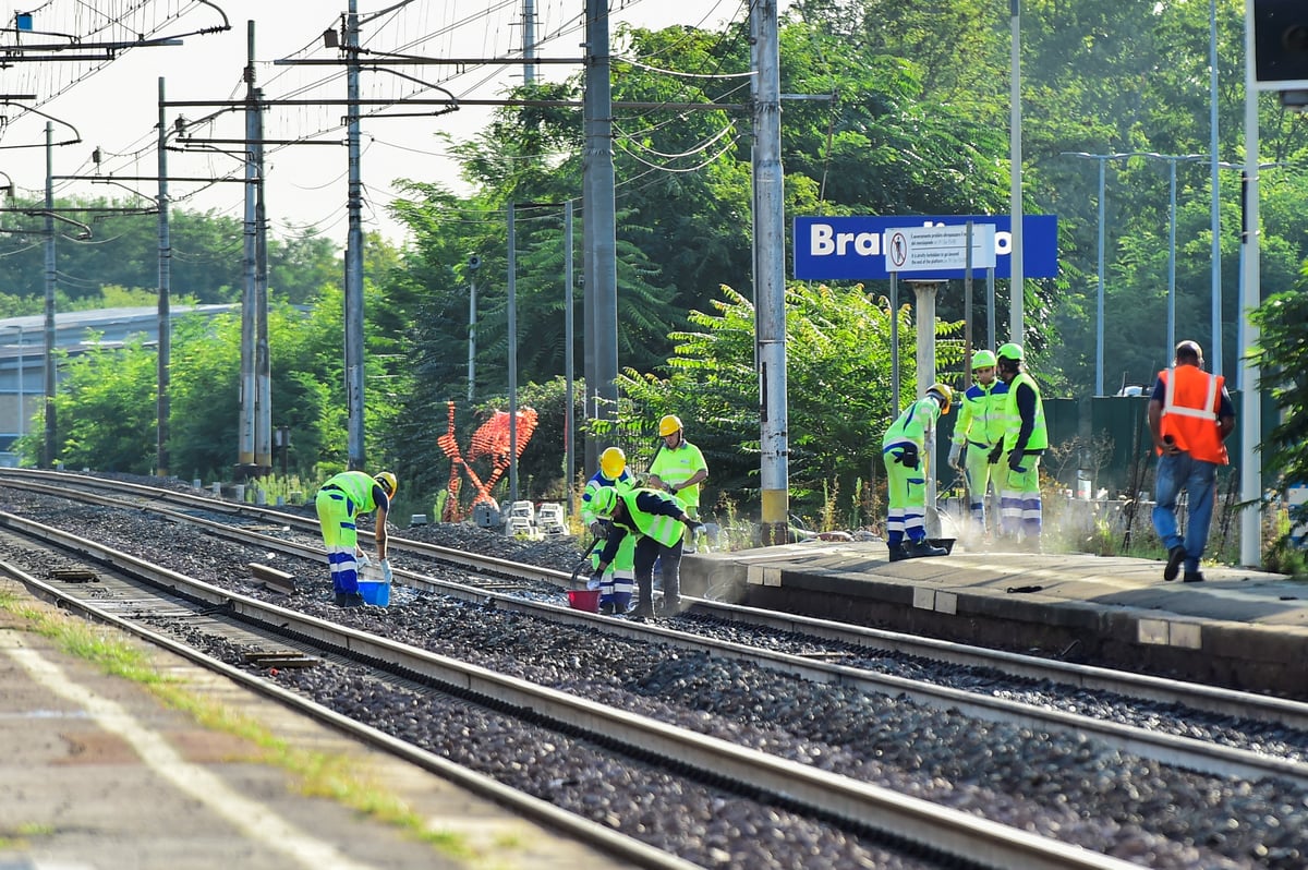 Five railway workers killed by high-speed train in Italy as they replaced track