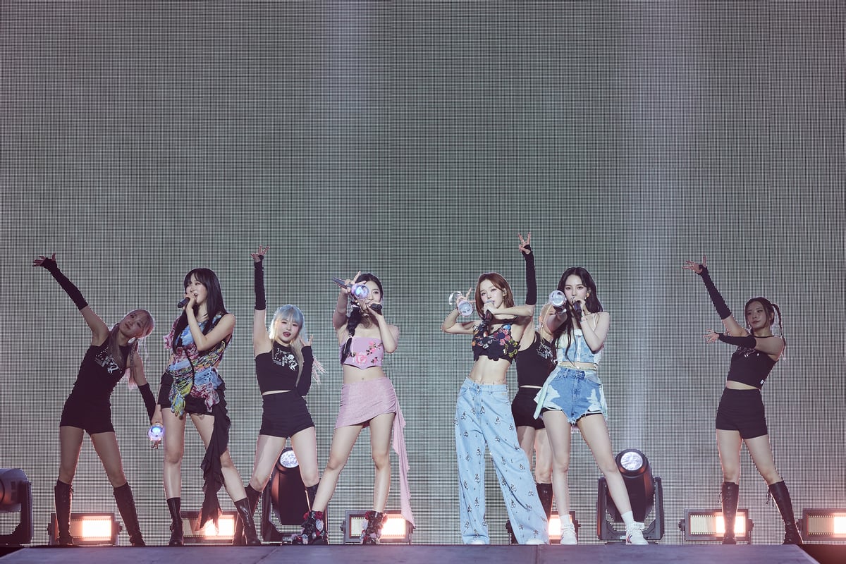 What time are Aespa on stage at London’s 02 Arena?