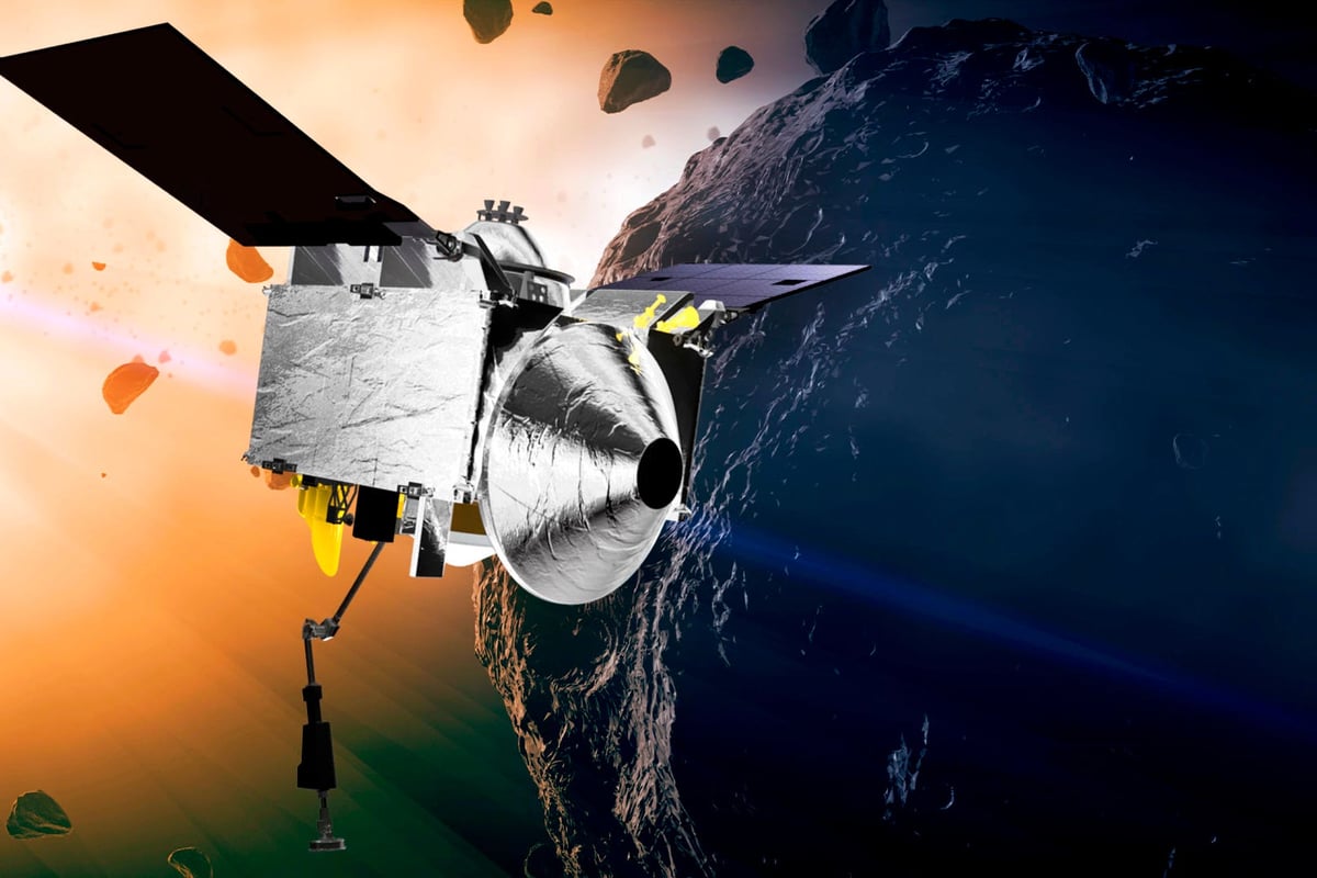 Scientists examine 4.5 billion-year-old asteroid sample which could reveal origins of life on Earth