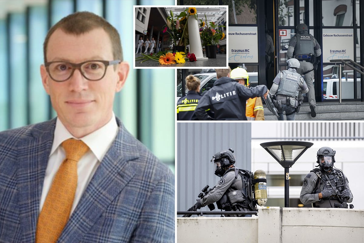 First victim of Rotterdam gunman named as professor, 43, who taught medical students