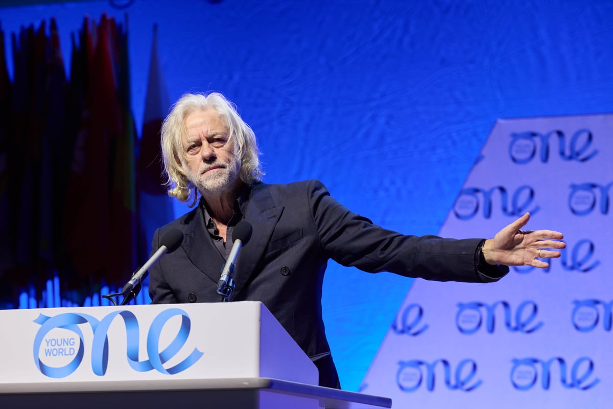 Geldof calls for new solutions to global food crisis at Belfast summit