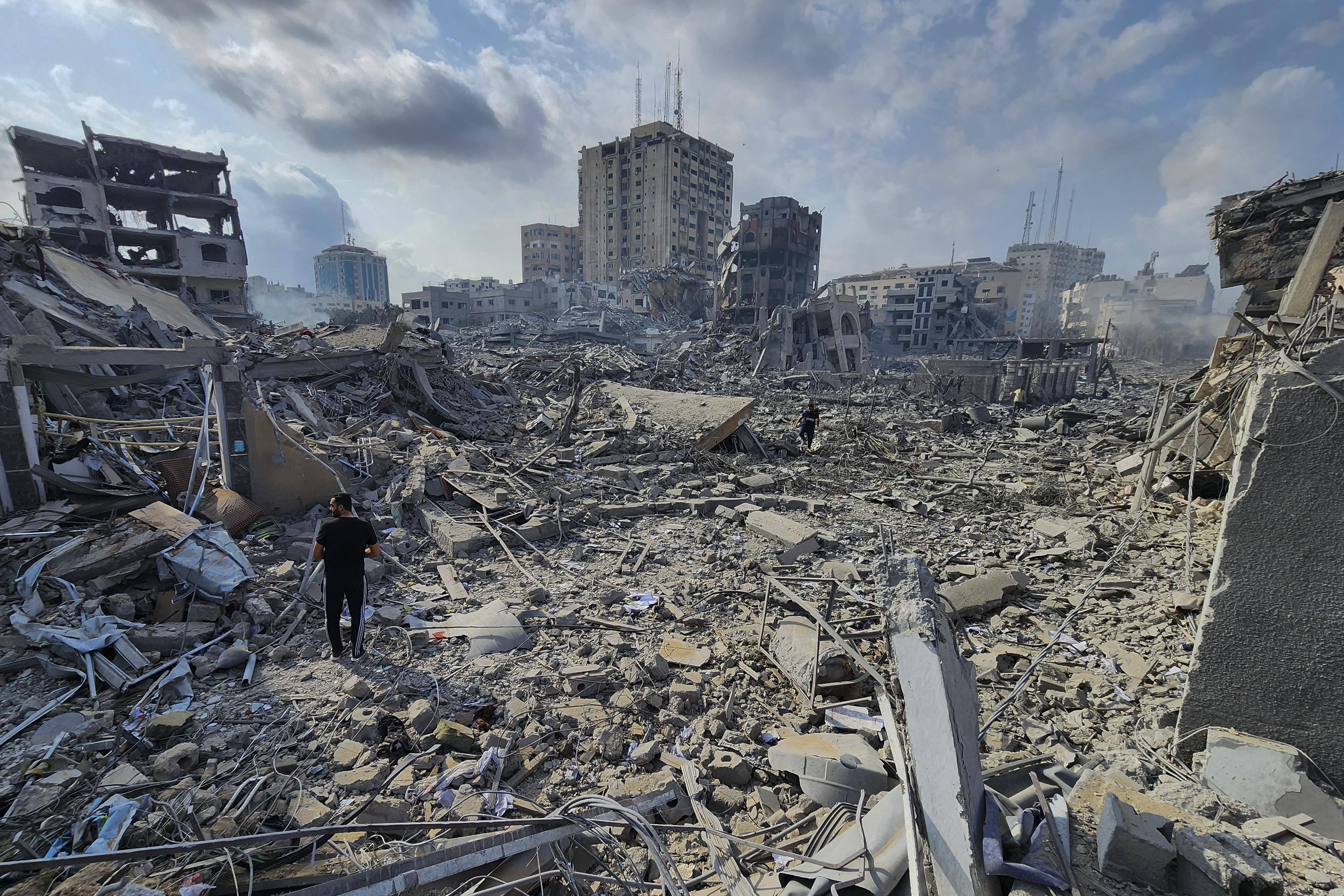 Staggering photos lay bare the utter devastation in Gaza