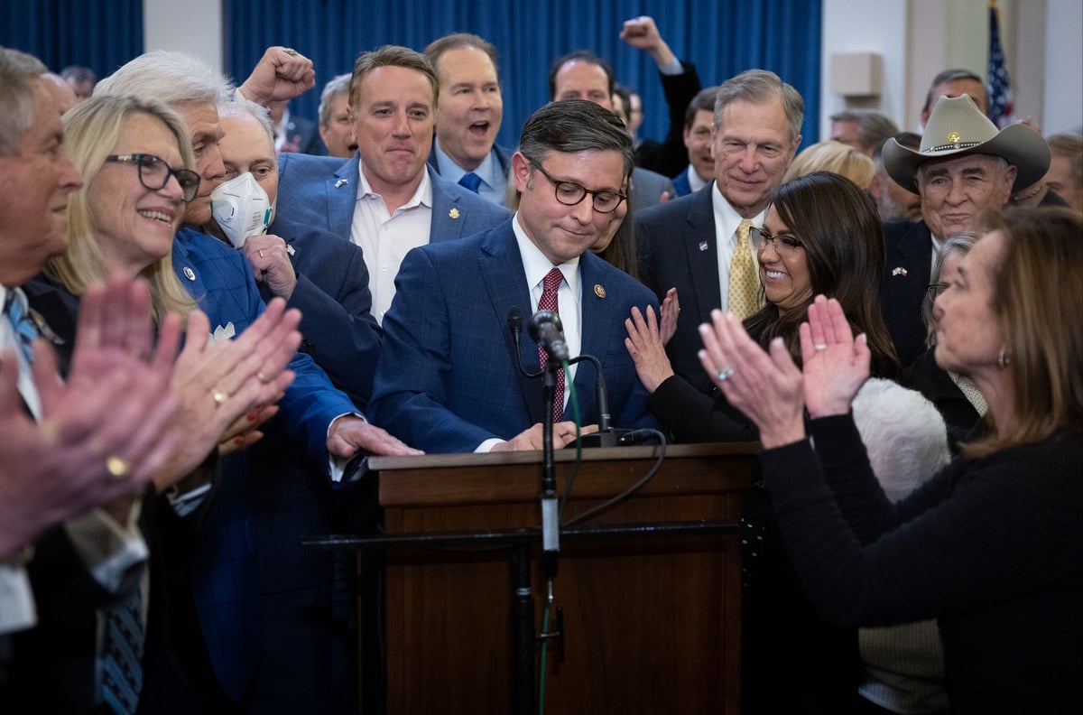 Republican turmoil deepens as GOP picks Mike Johnson as fourth US House Speaker nominee