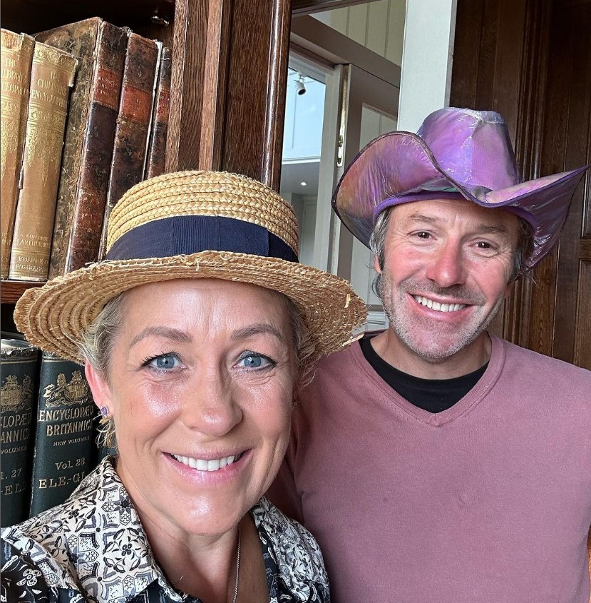 Sarah Beeny admits marriage to Graham Swift is 'hanging on by our fingernails' following breast cancer battle